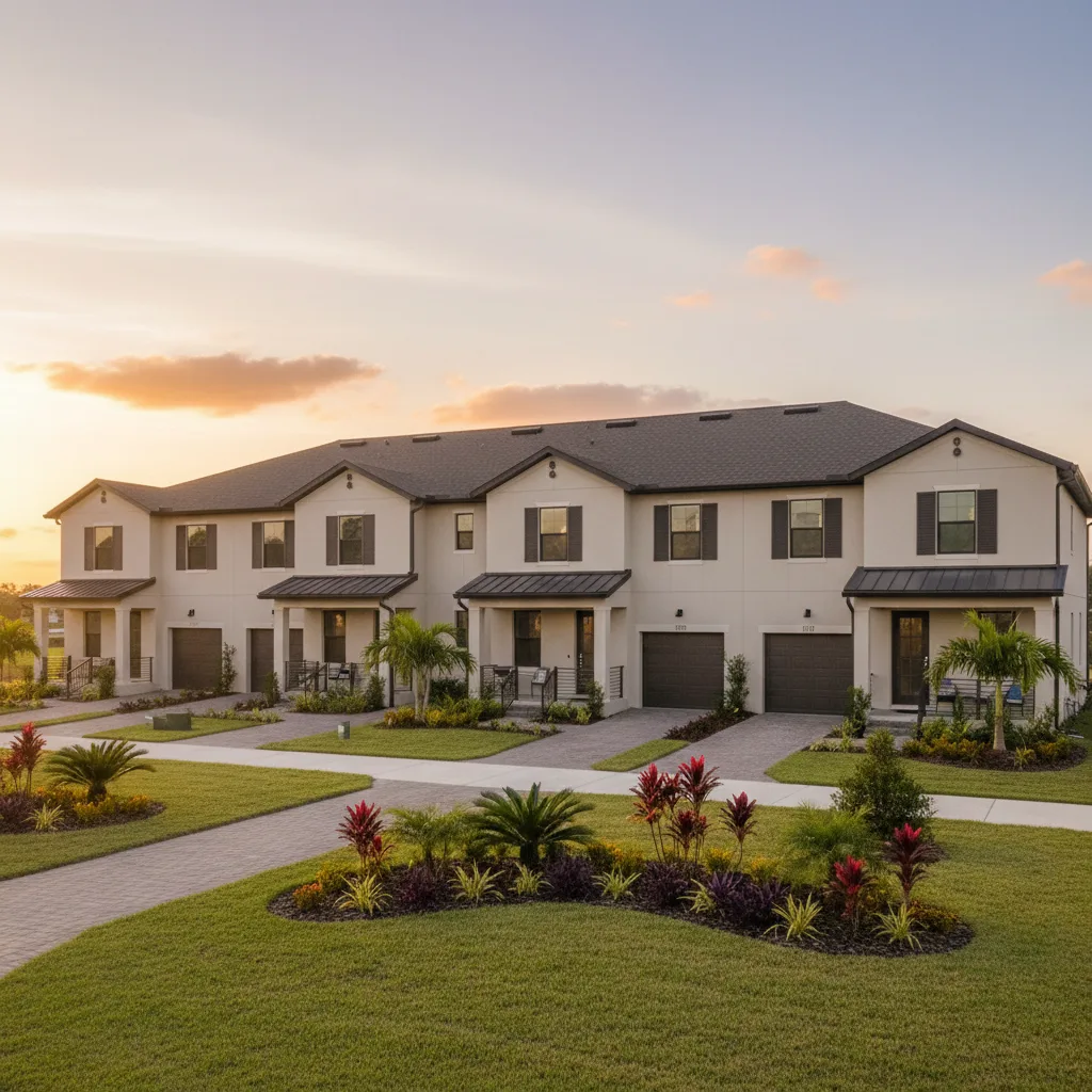 Investor analyzing a portfolio of rental properties in Tampa.