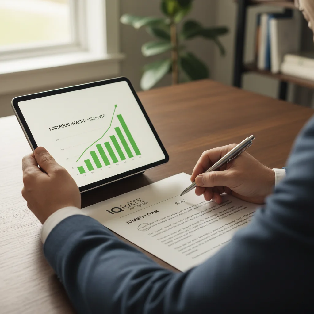 A financial chart showing stock market fluctuations, illustrating the risk of a margin call.