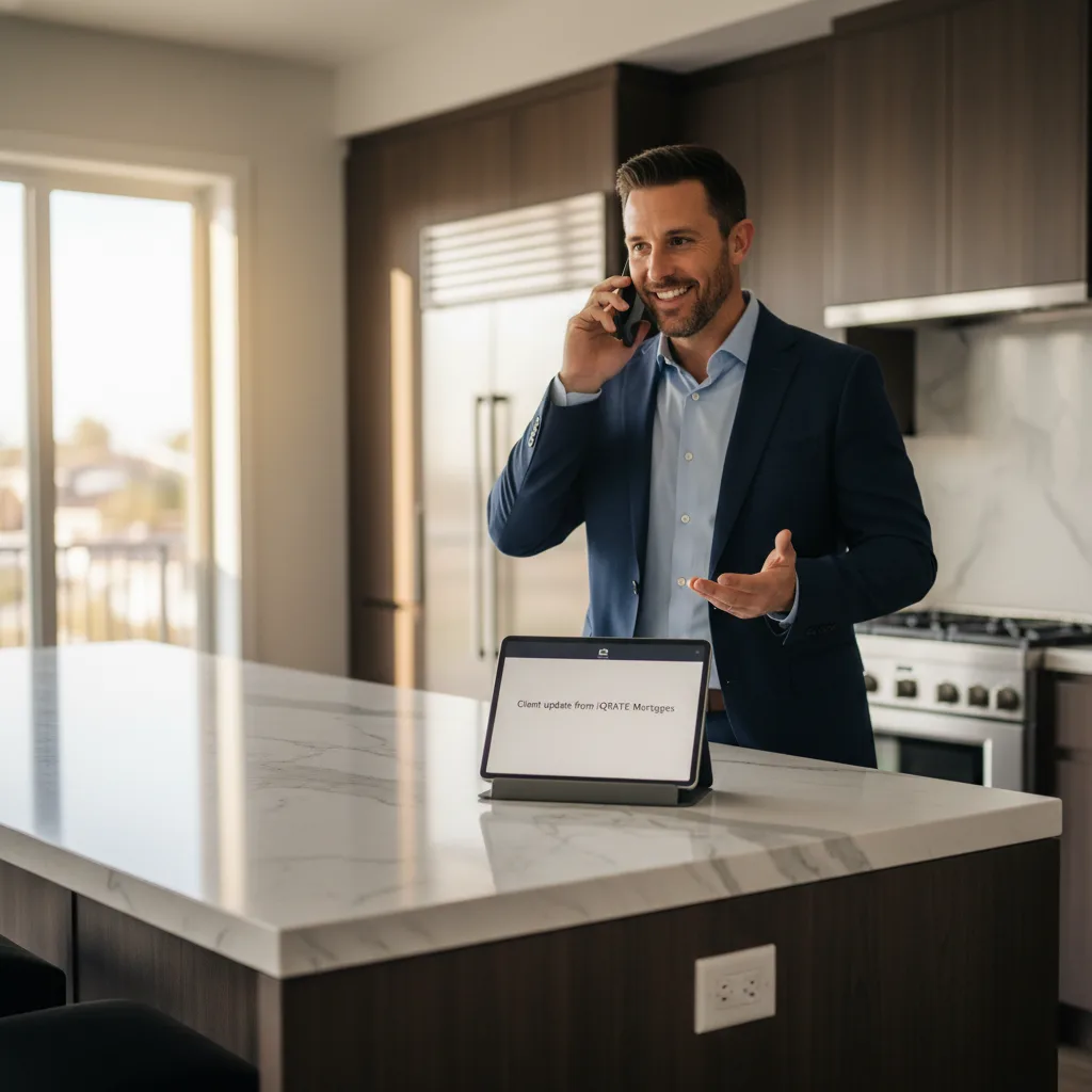 Dashboard showing key performance indicators for a real estate lender partnership