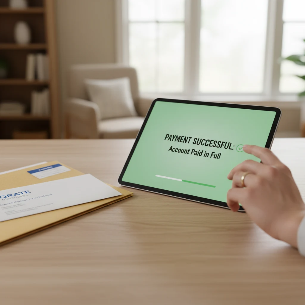 A detailed credit report being reviewed for errors.