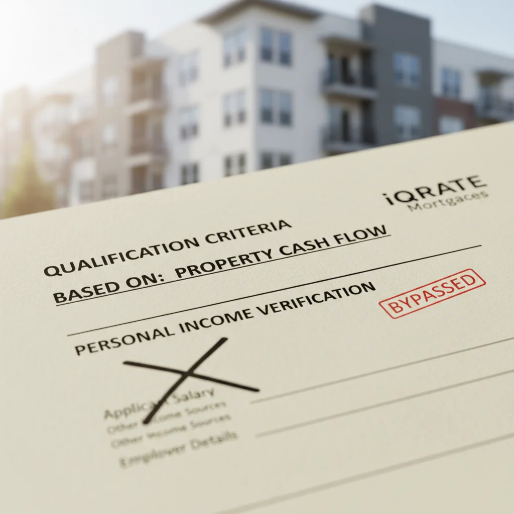 Texas real estate investor reviewing financial documents for a DSCR loan.