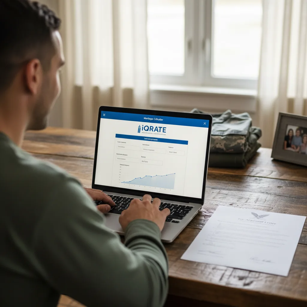 A happy military family in front of their new home in San Diego.