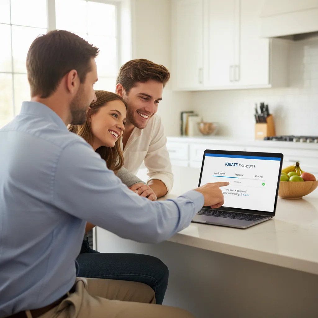 A smooth, on-time closing with happy clients, representing a 'no surprises' experience.