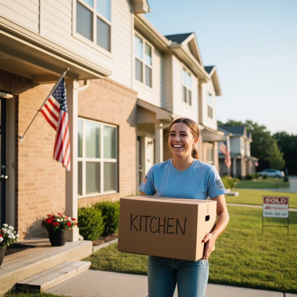 Appraiser inspecting a multi-family home for VA Minimum Property Requirements