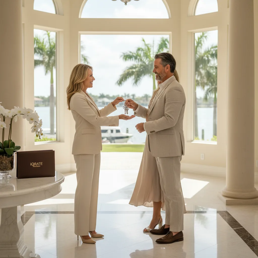 Luxury waterfront property in Miami for high-net-worth individuals