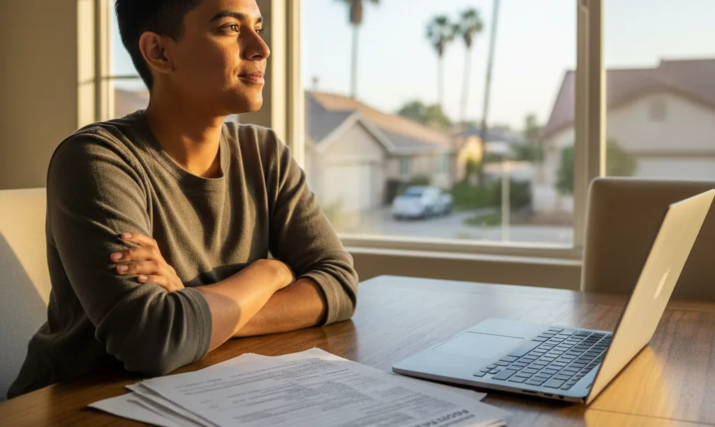 Fresno gig worker feeling confident about mortgage approval.