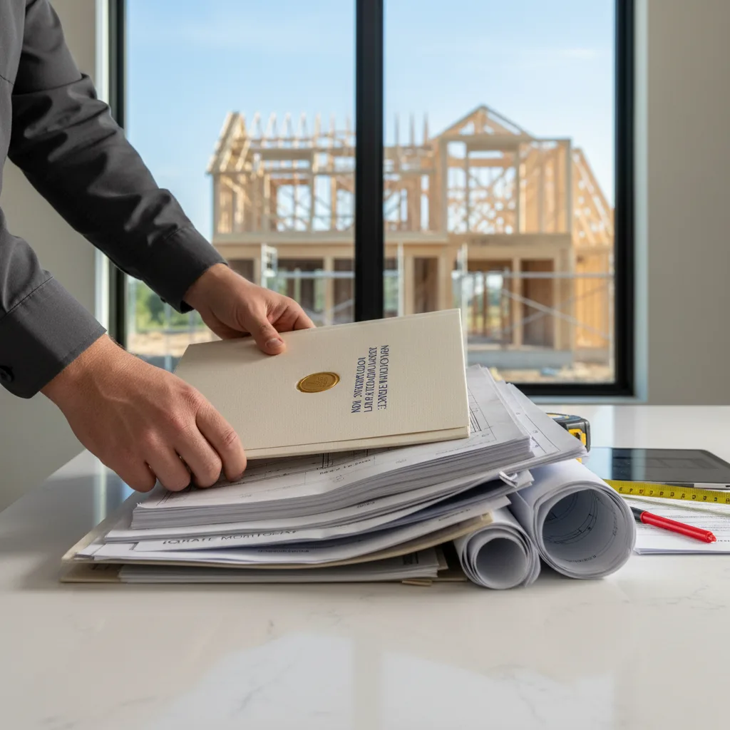 Homeowner reviewing a low appraisal report from a new construction home.