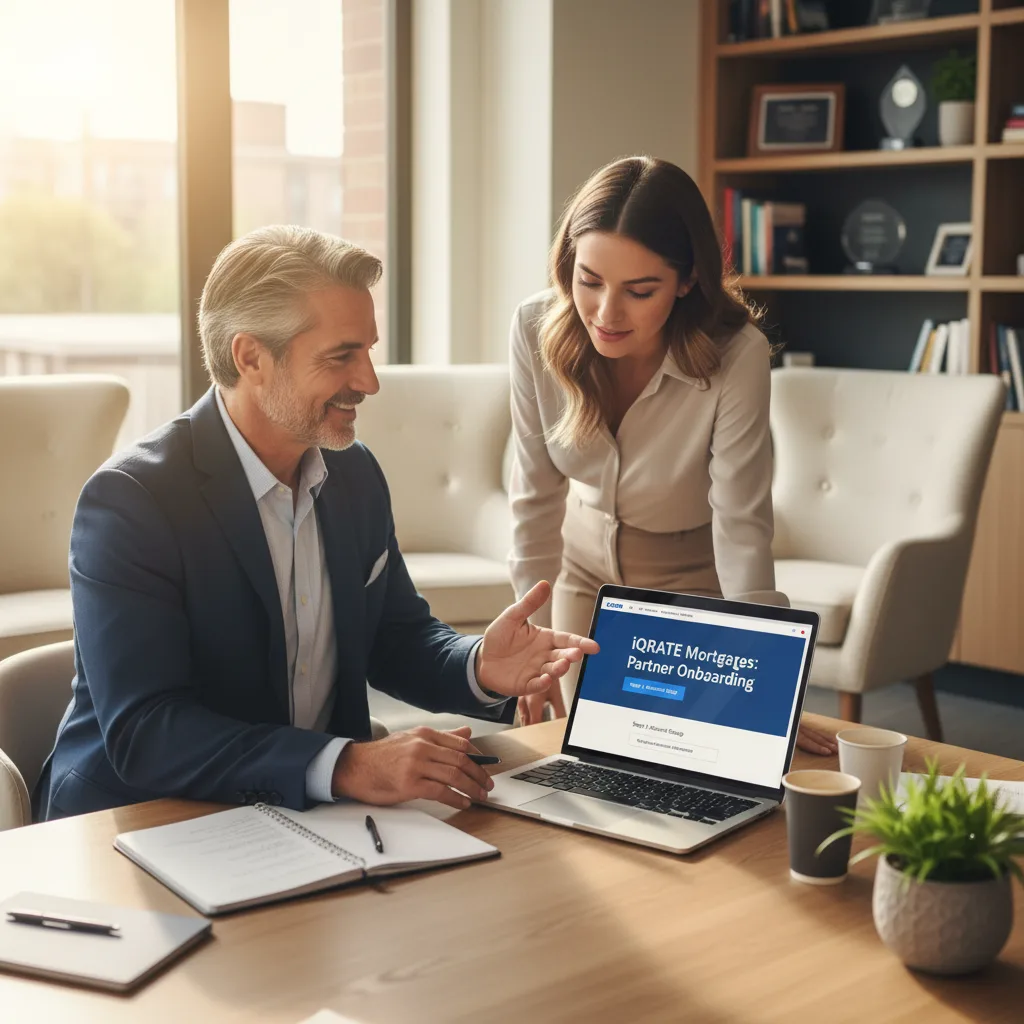 Real estate team lead discussing a unified loan system with a mortgage partner.