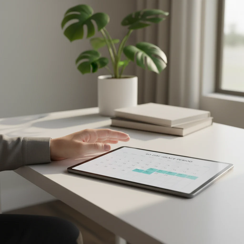 A person reviewing a mortgage servicing transfer notice.