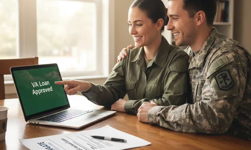 Military couple reviews VA loan from iQRATE Mortgages.
