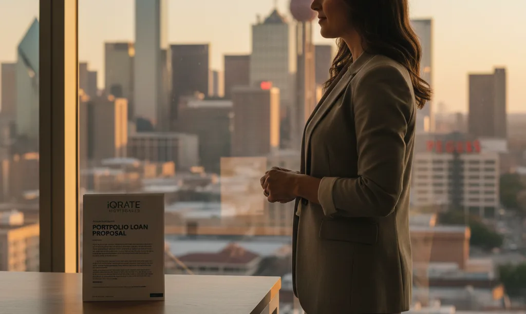 Real estate investor planning portfolio growth in Dallas.