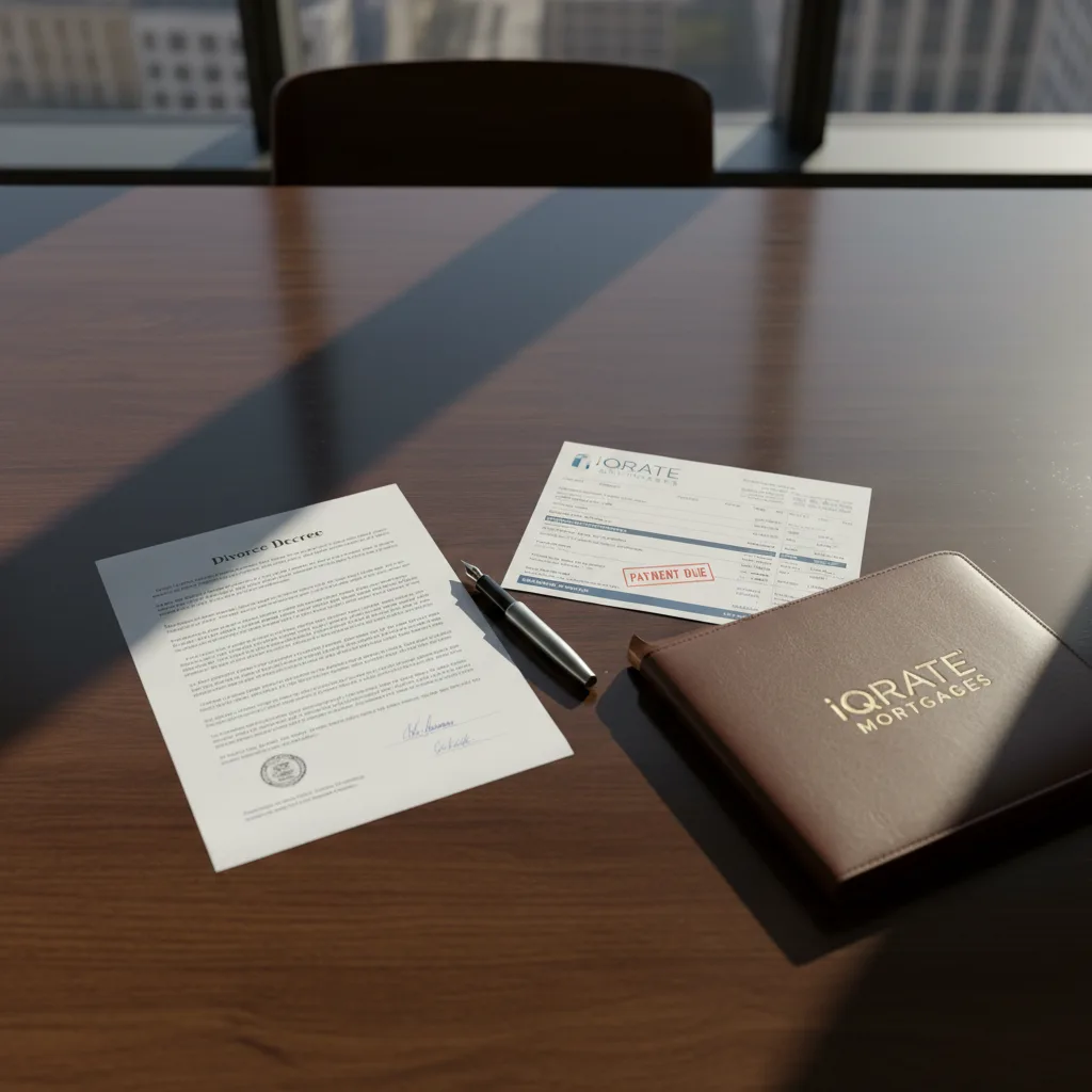 A person looking stressed while reviewing financial documents, illustrating the difficulty of qualifying for a refinance alone.