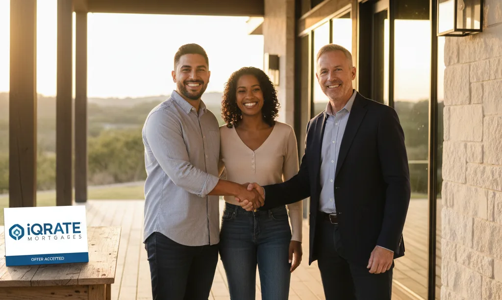 Couple successfully closes on a Texas home.