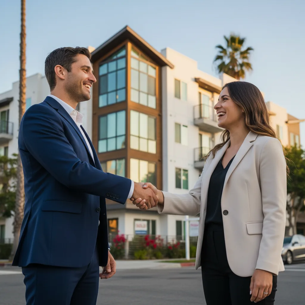 A financial dossier organized in a folder for a mortgage application.