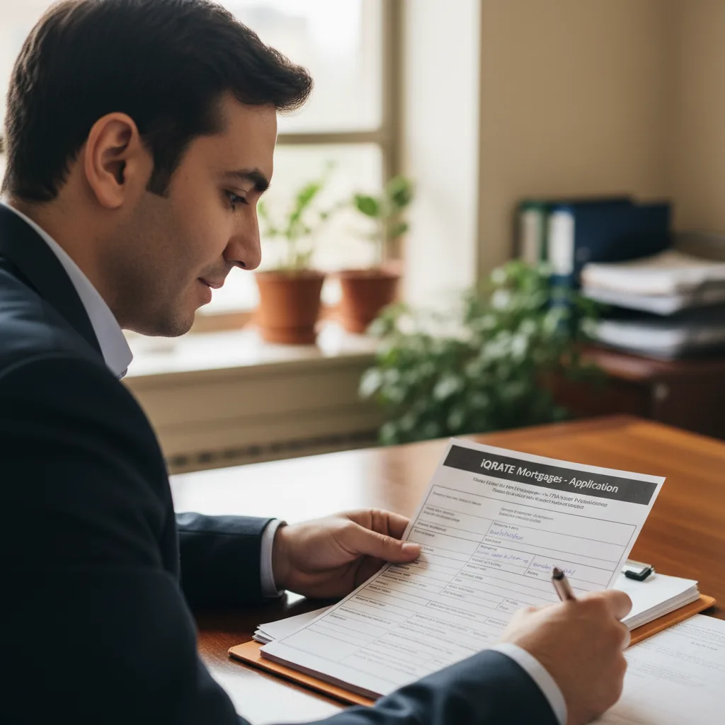 A homebuyer reviewing their finances for a down payment.