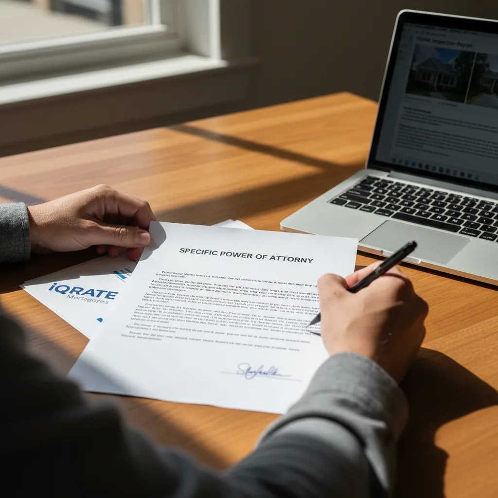 Using a Special Power of Attorney to sign VA loan closing documents remotely
