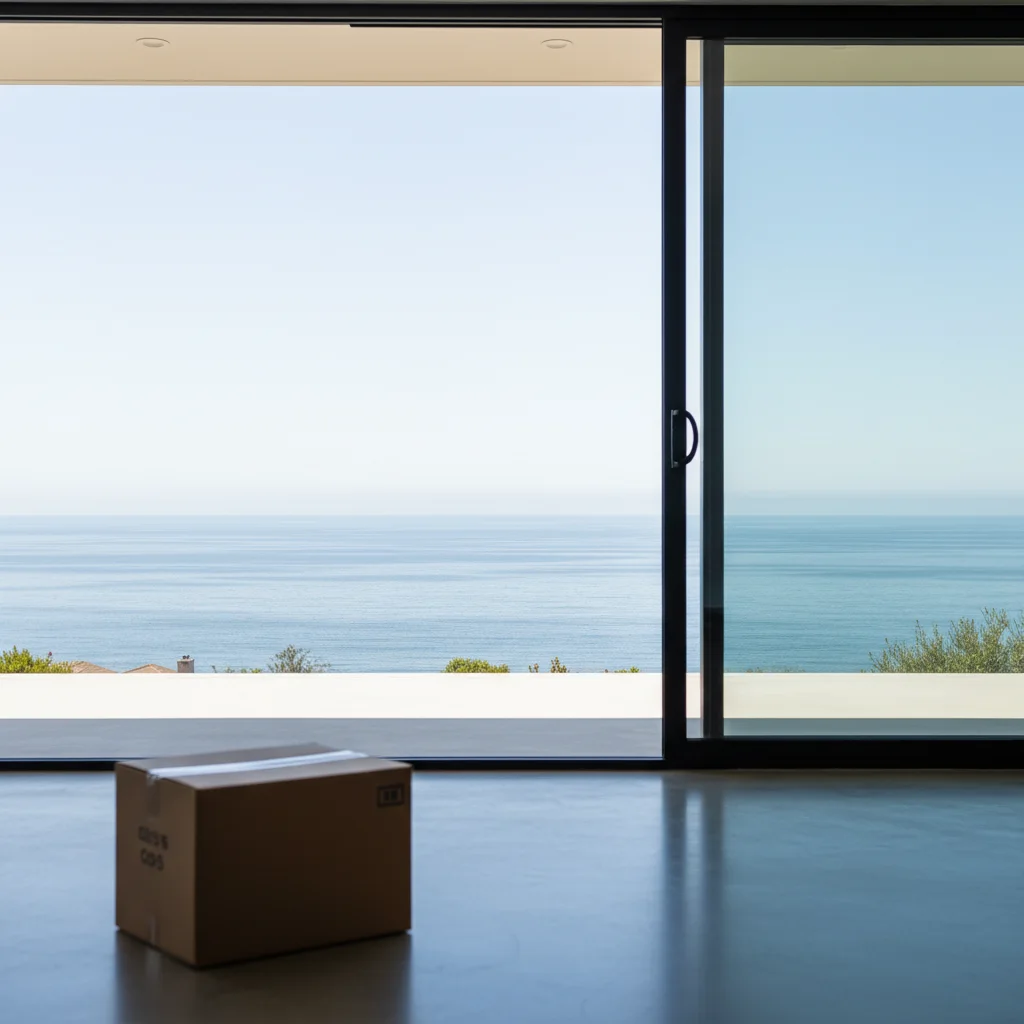 A person reviewing financial documents for a jumbo loan application