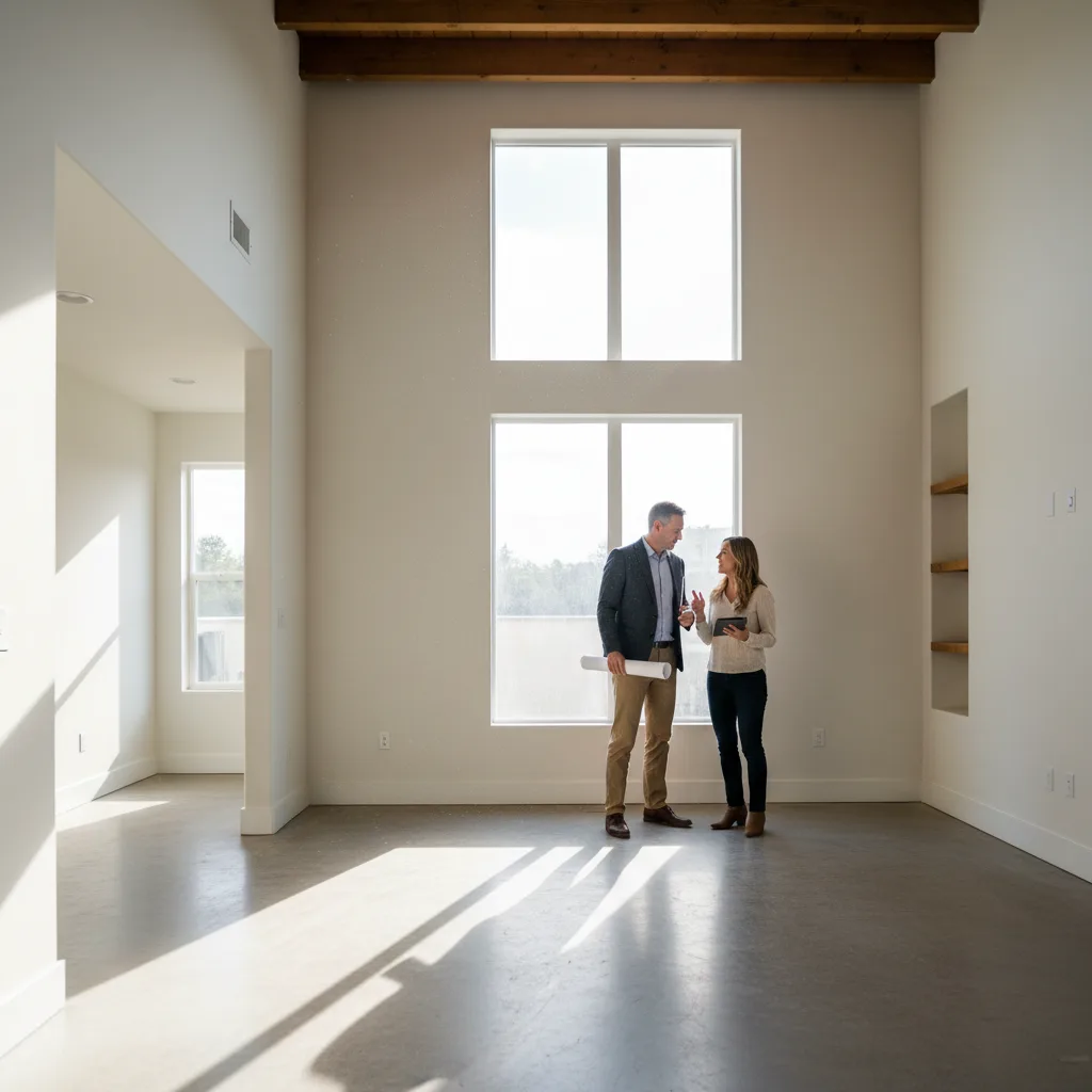 A modern home in an Austin neighborhood, representing a DSCR loan investment property.