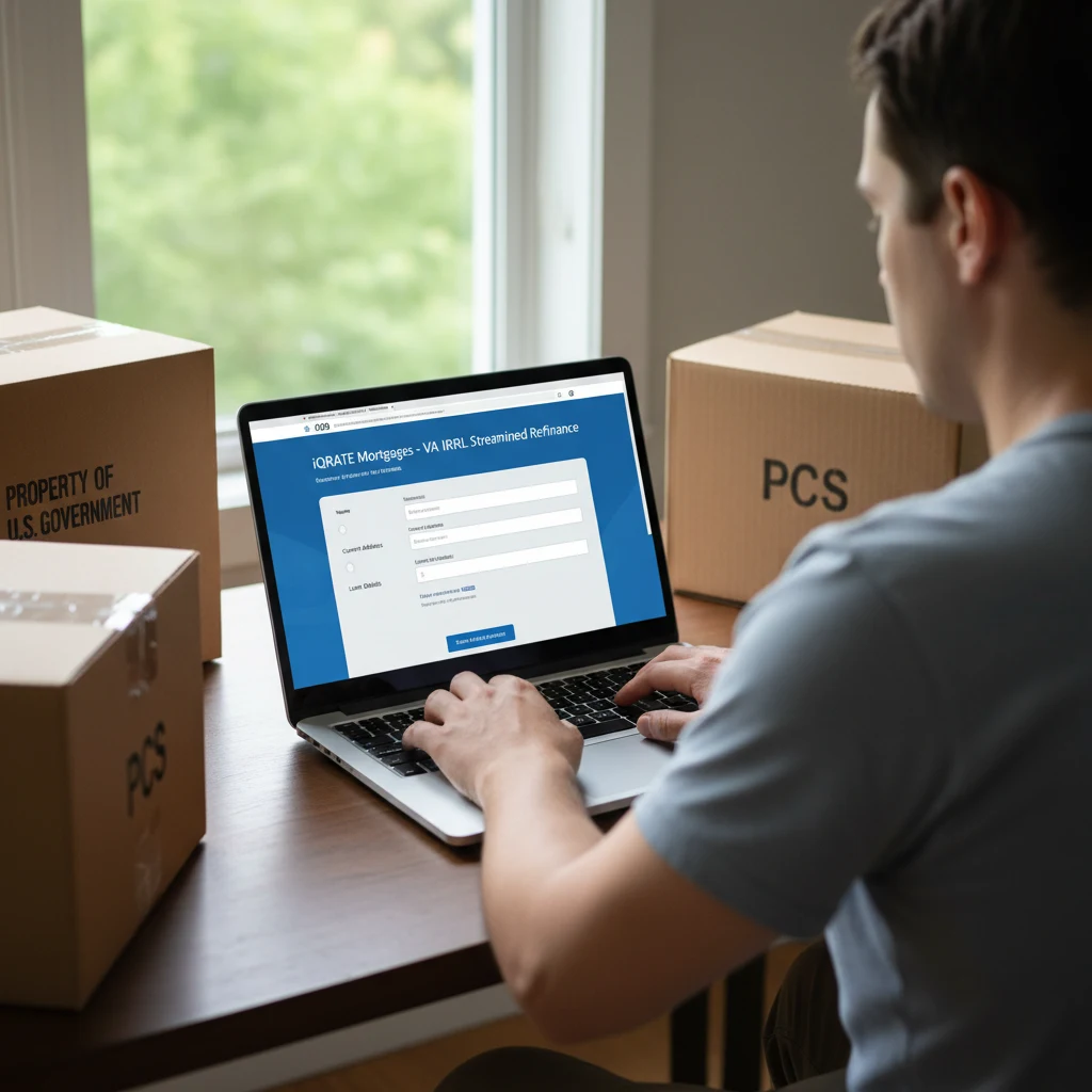 A home in San Diego, California, being considered for a VA IRRRL.