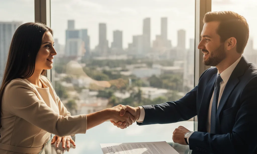 A trusted lender partnership agreement in Miami.