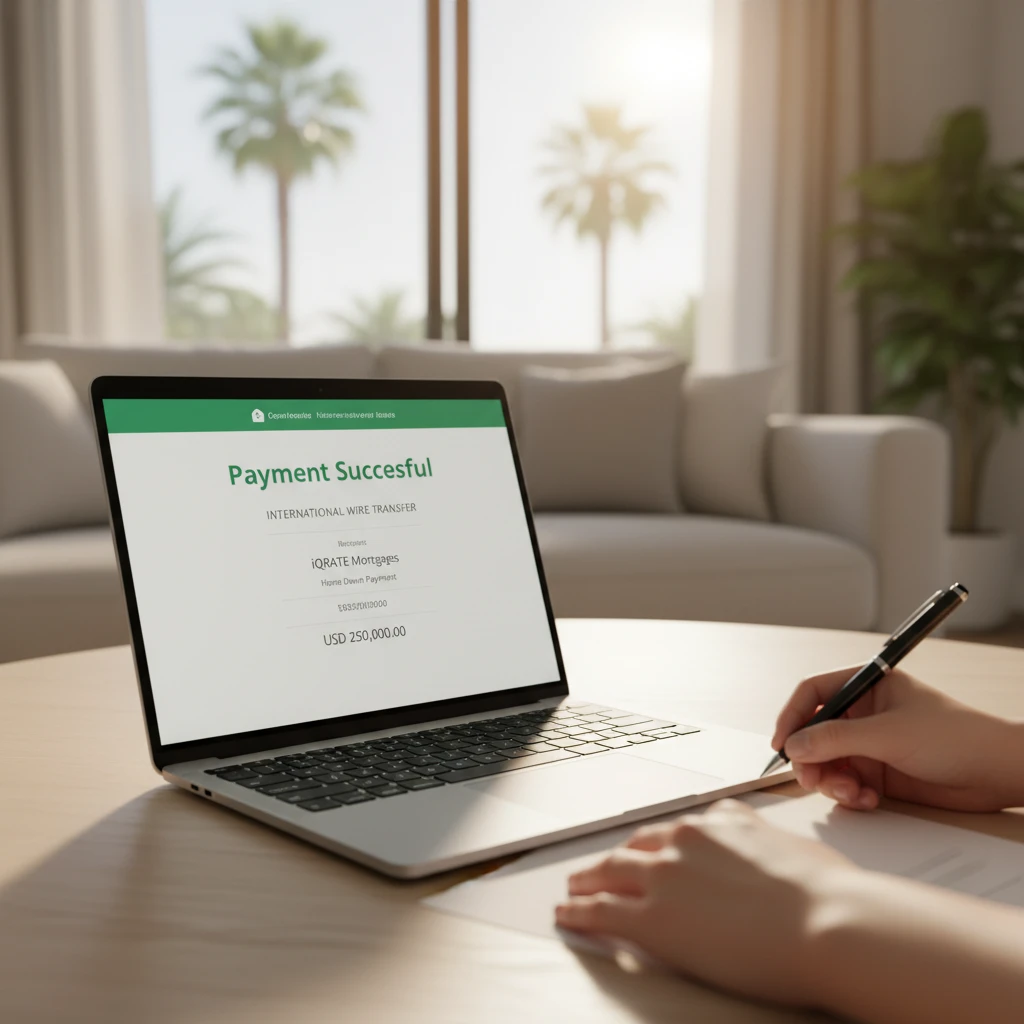 Legal and financial documents required for sourcing a jumbo loan down payment from a foreign asset sale