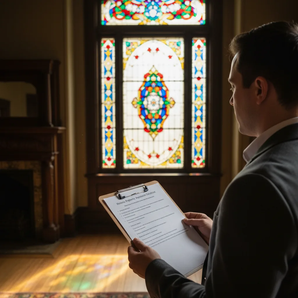Renovated kitchen in a historic property funded by a renovation loan