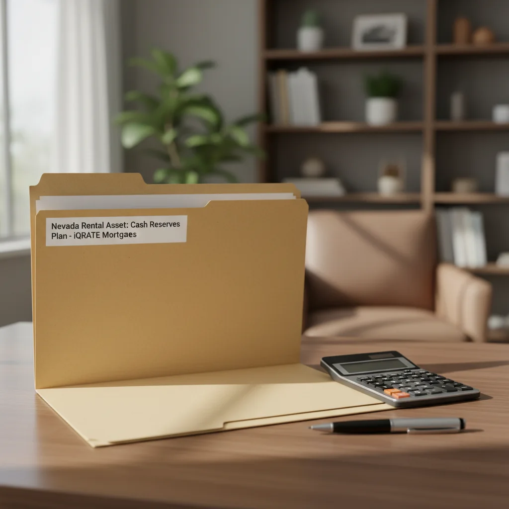 A modern home in a Las Vegas suburb representing a rental property investment.