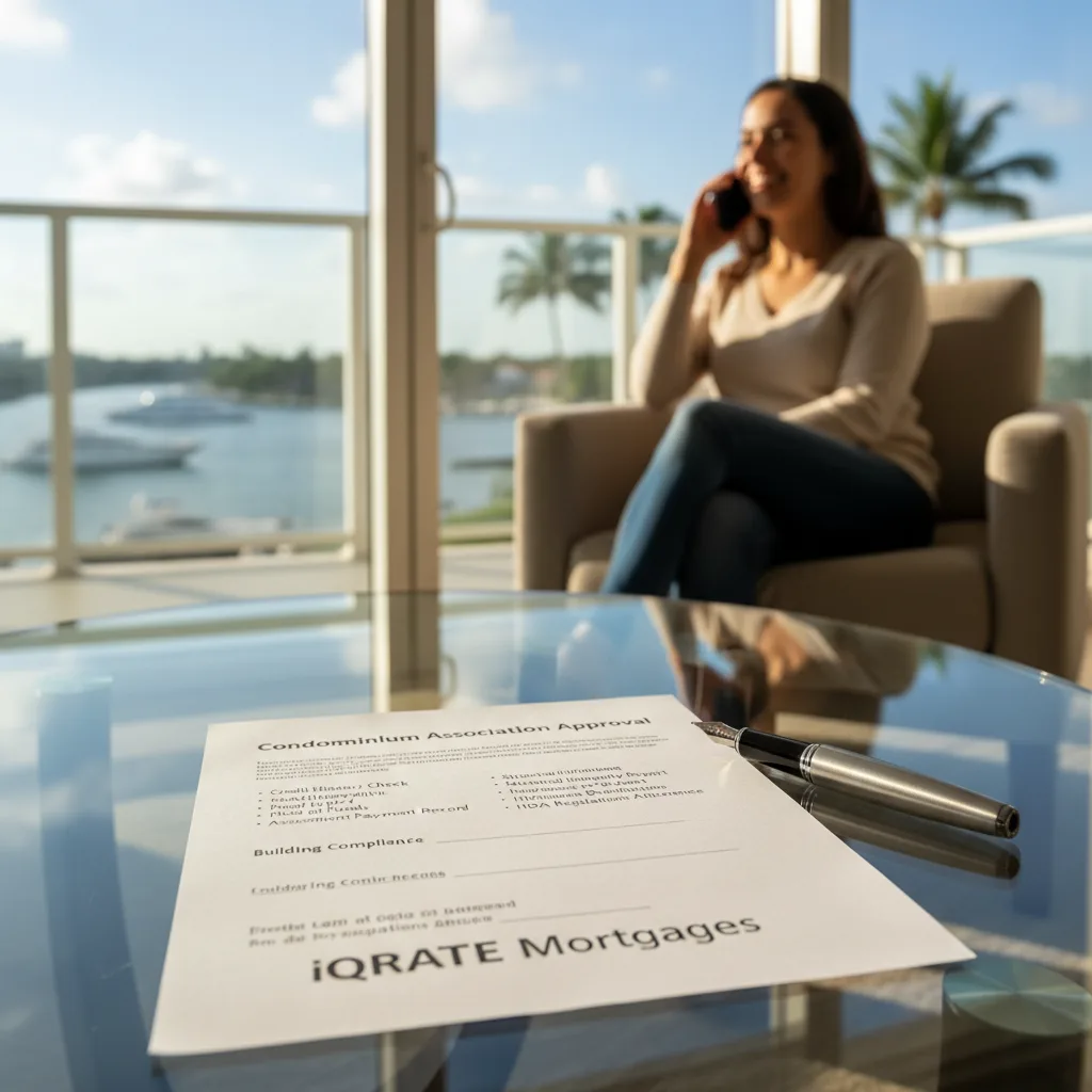 Miami condo buildings against a clear sky
