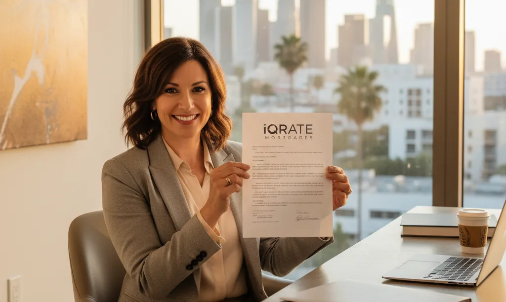 S-Corp homebuyer reviews iQRATE Mortgages loan documents.