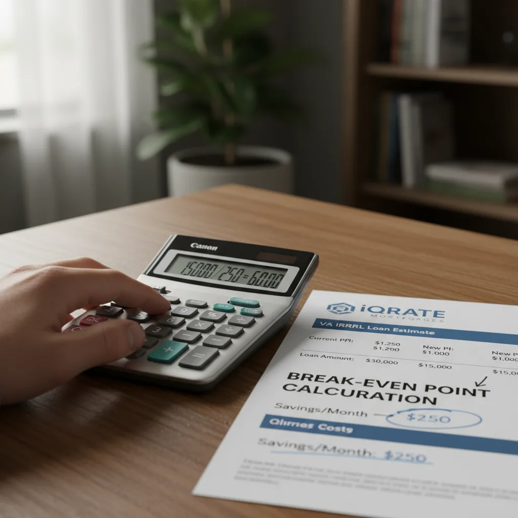 Reviewing a loan estimate form for hidden fees.