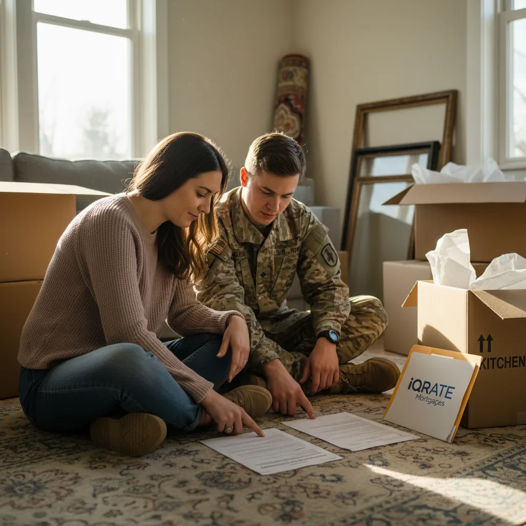 Military family looking at a new home in San Diego.