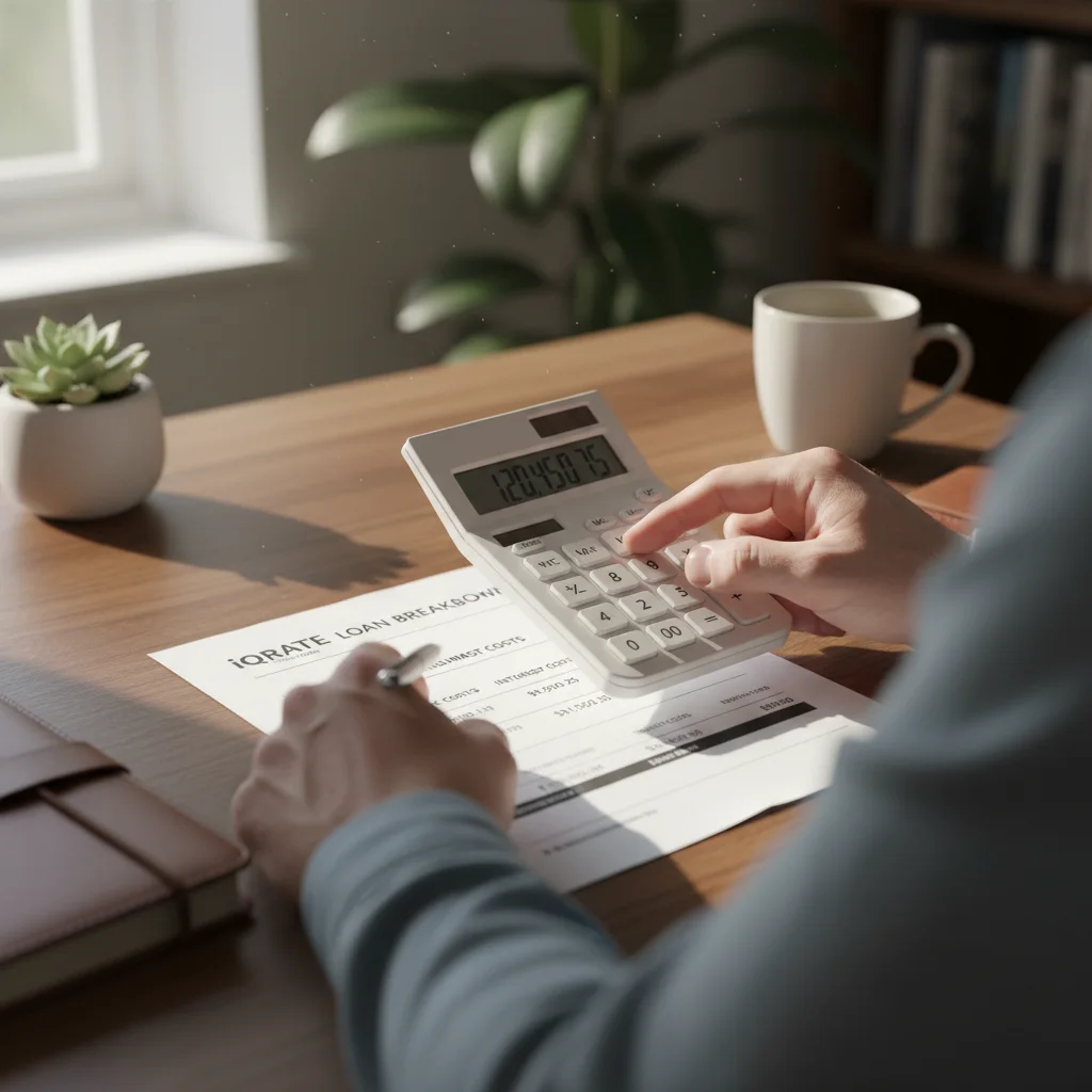 Interior of a Bakersfield home considering loan options
