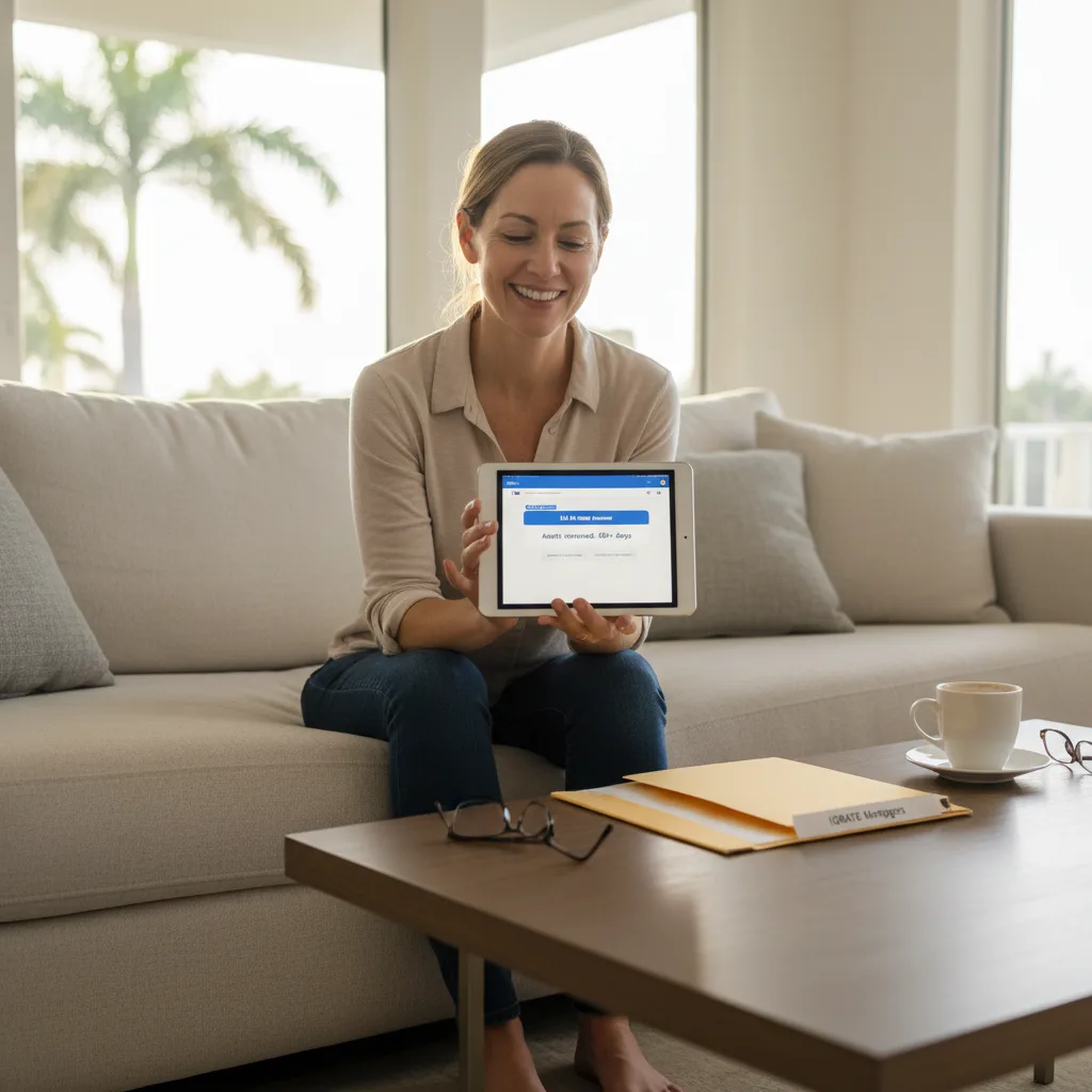 Luxury home in Miami requiring a jumbo loan