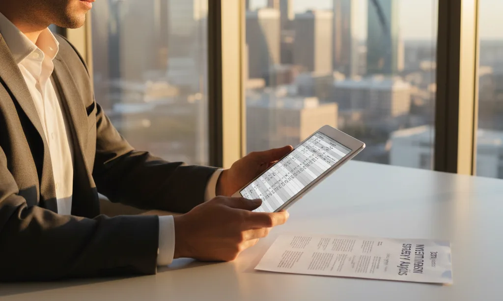 Texas investor analyzing loan strategies with iQRATE Mortgages.