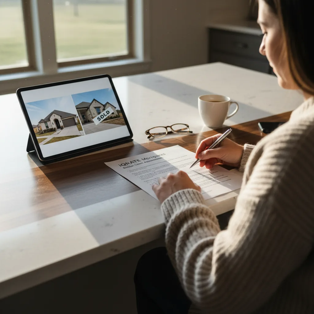 A home buyer confidently shaking hands with a seller after making a non-contingent offer.