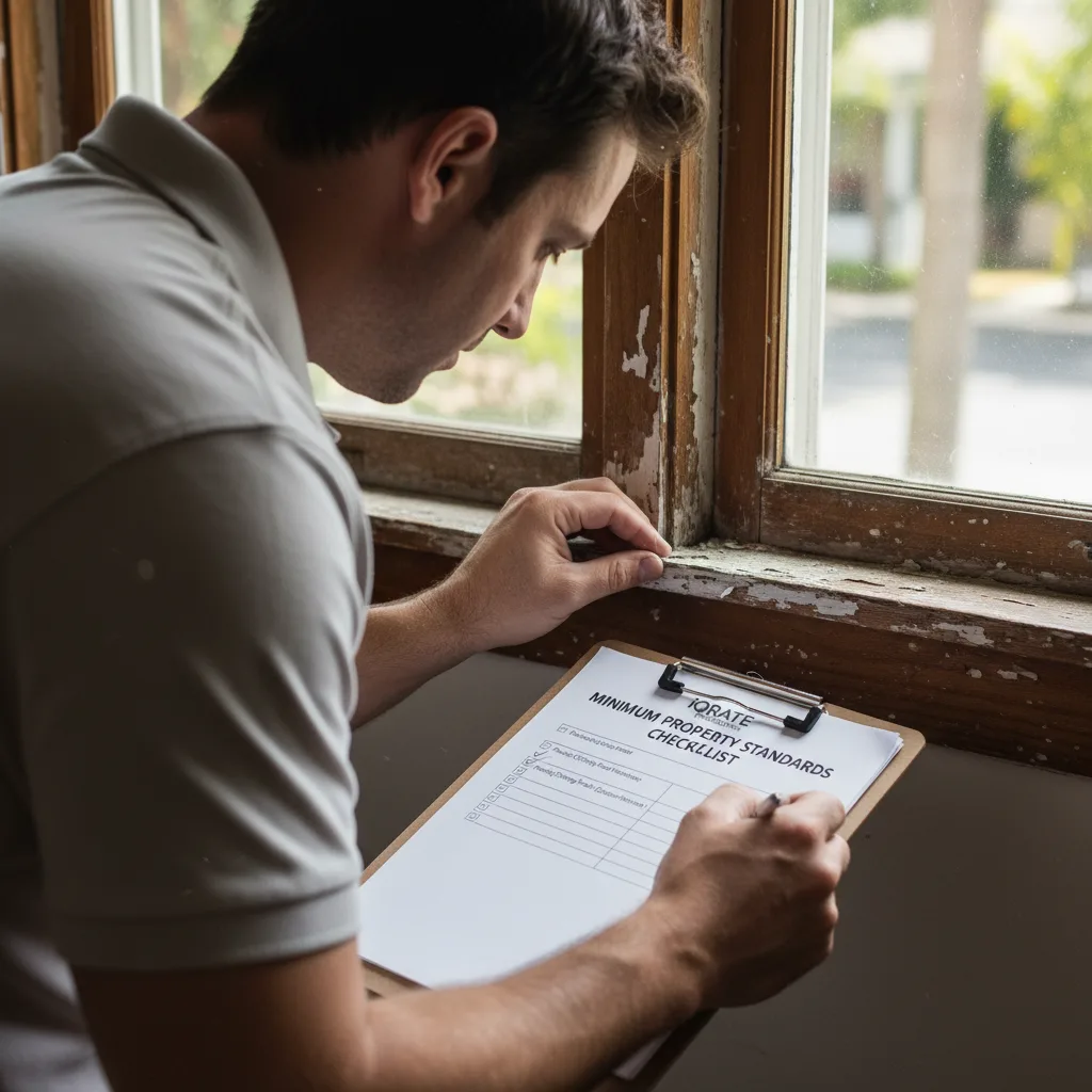 Common FHA appraisal repair items like a damaged roof