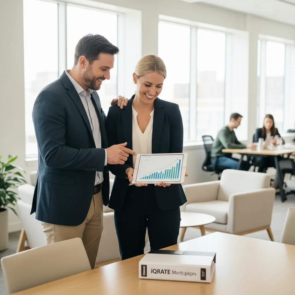 Real estate team calculating the cost of a delayed closing