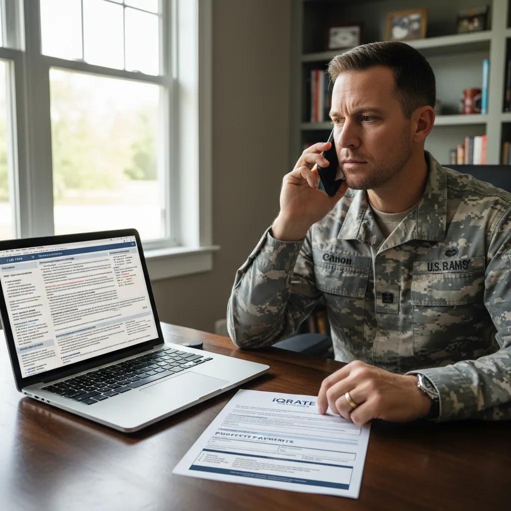 A home in Houston with a calculator overlay representing mortgage calculations.