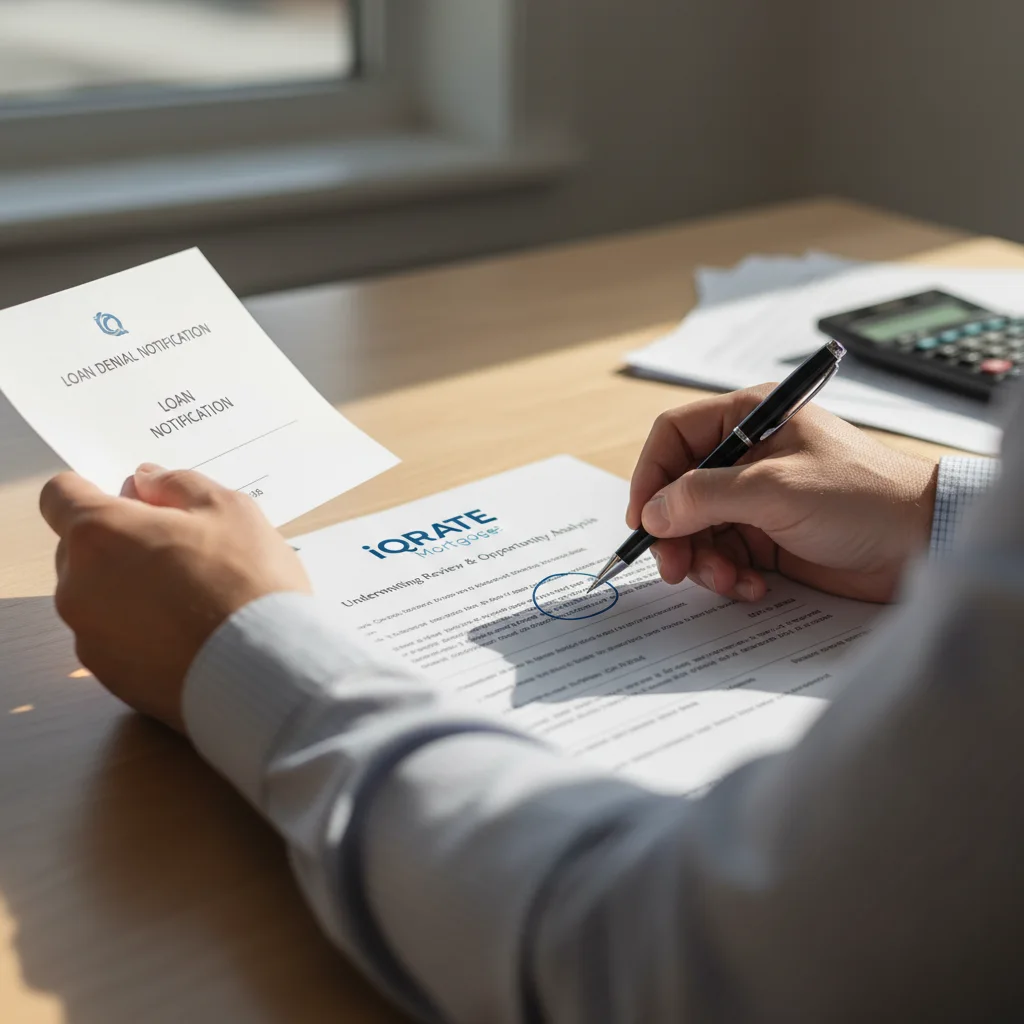 Real estate agent frustrated by a last-minute loan denial.