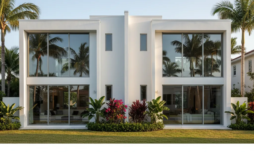 Luxury multi-unit duplex home in Florida sunshine.