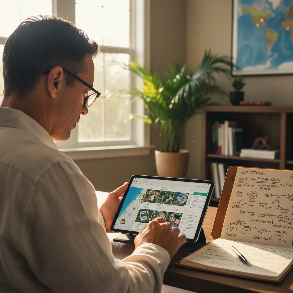 A residential street in Saint Petersburg where investor properties are sold.