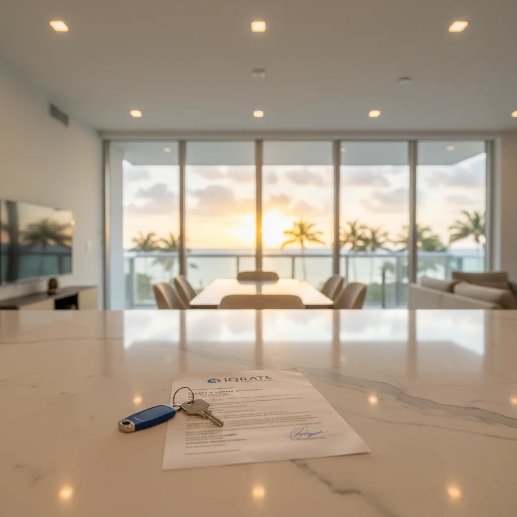 Investor reviewing documents for a foreign-owned LLC mortgage