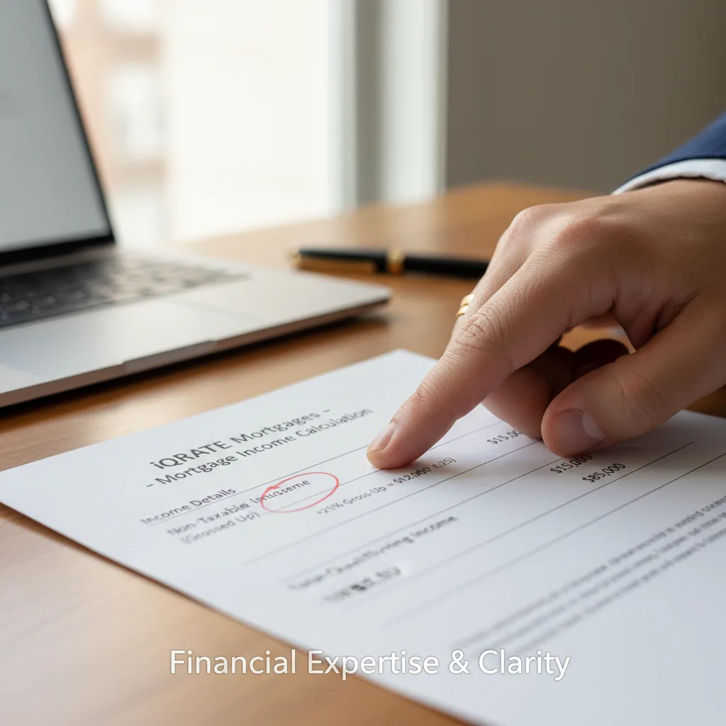 IHSS provider reviewing FHA and Conventional loan program documents.