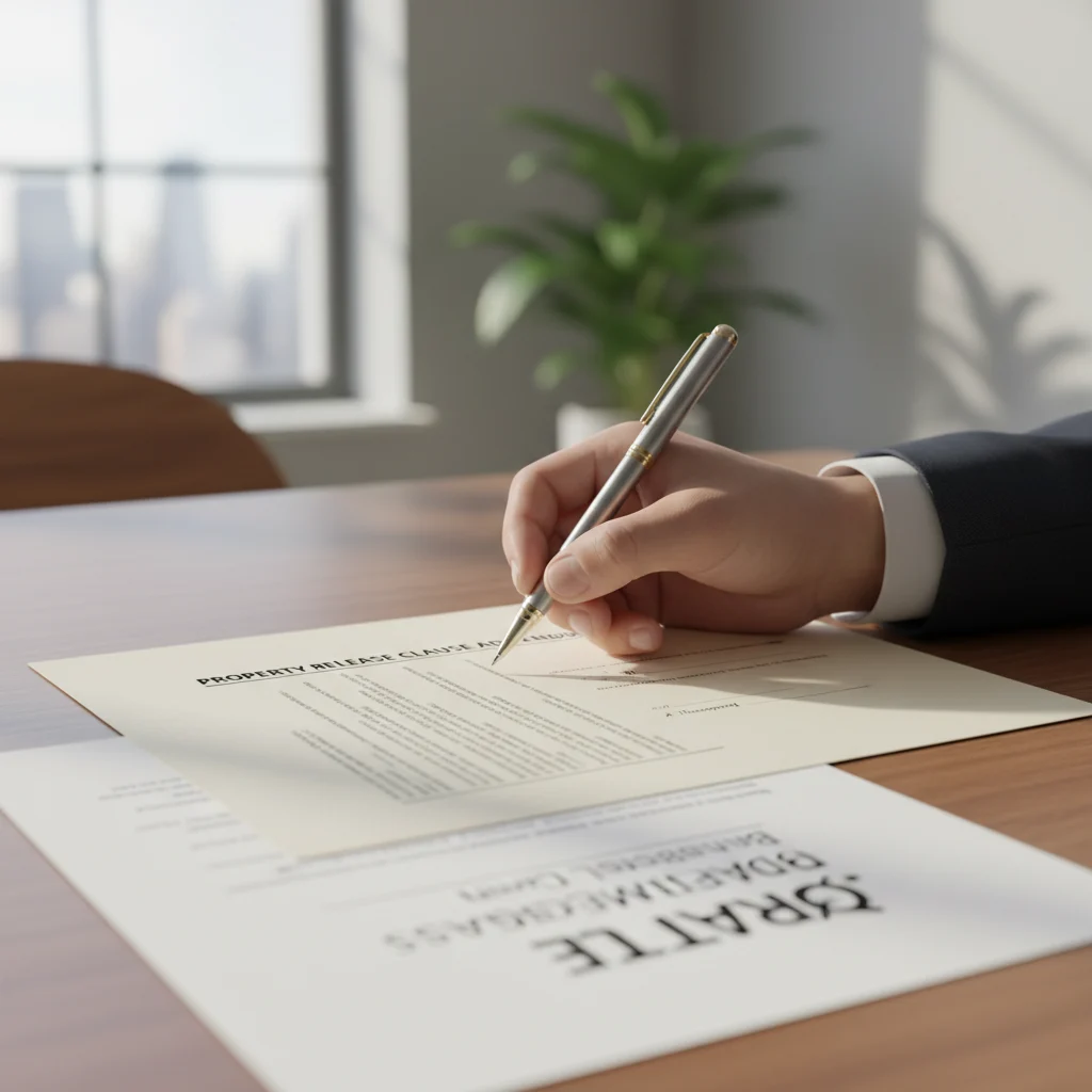 A single mortgage document representing a simplified blanket loan