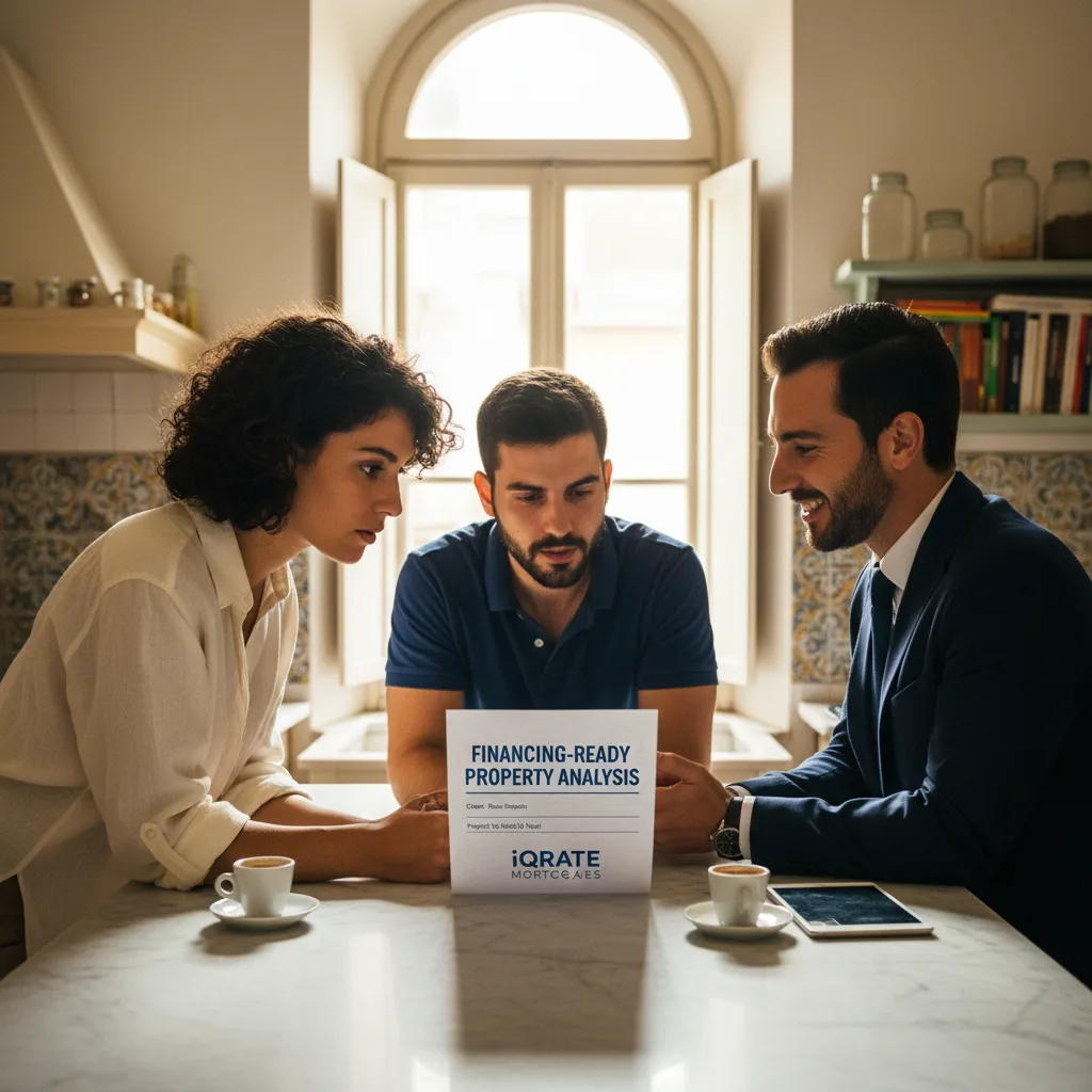 Couple signing mortgage documents for a smooth closing