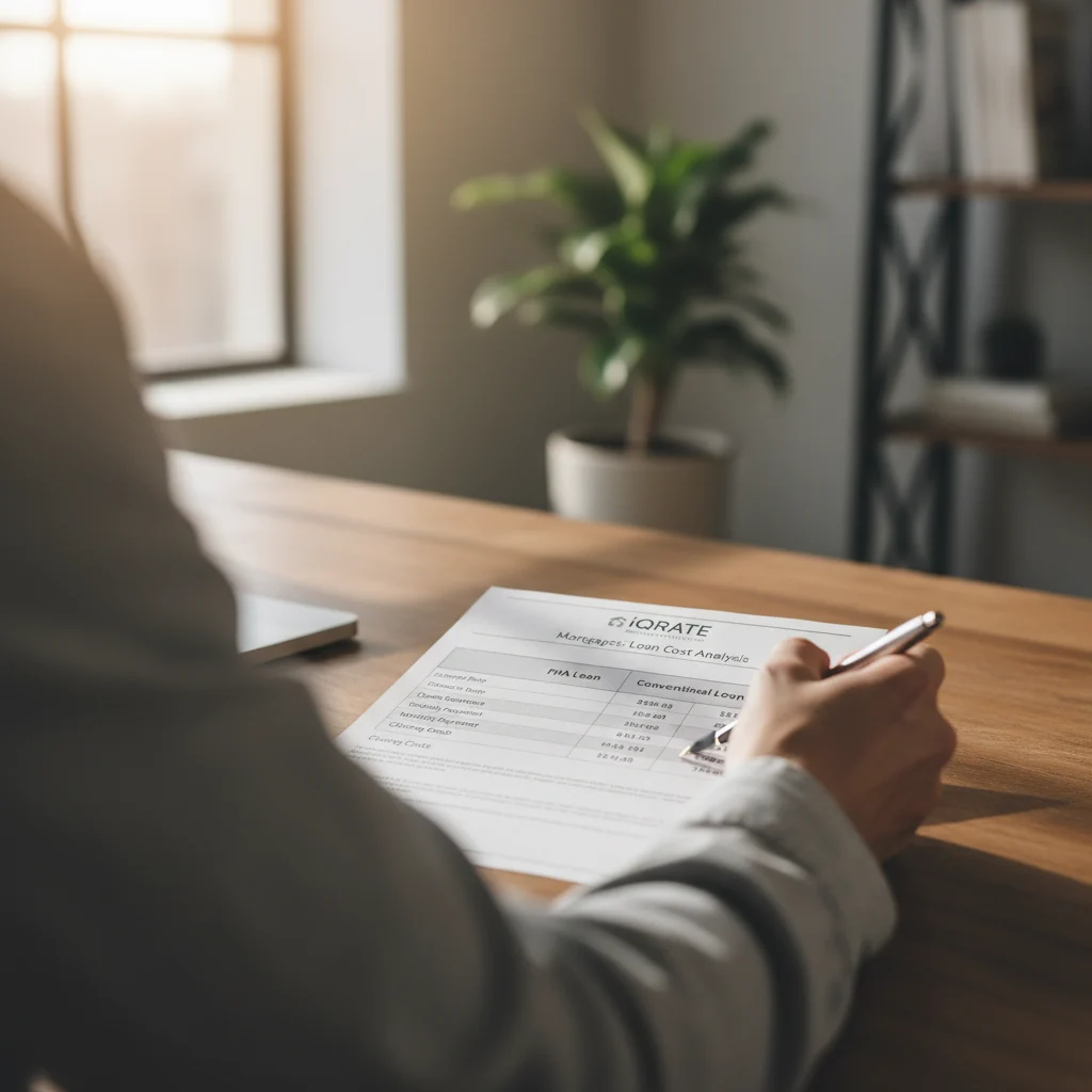 Couple planning to refinance from an FHA to a conventional mortgage.