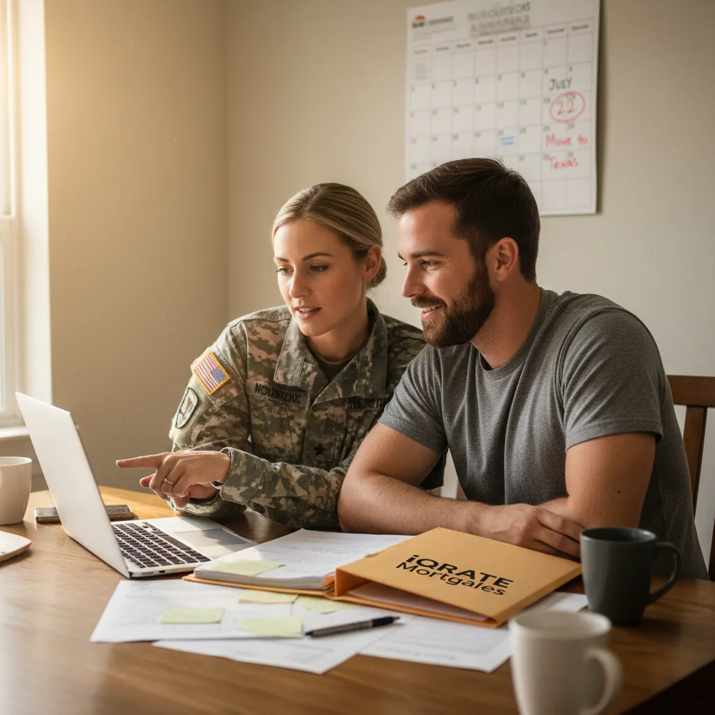 A military family using a Power of Attorney for a home purchase