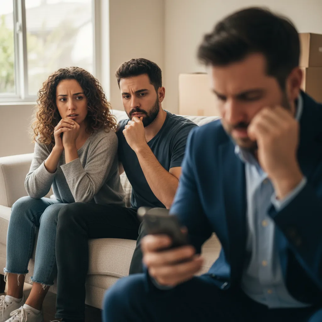 Real estate professional using a transparency portal to track a mortgage.