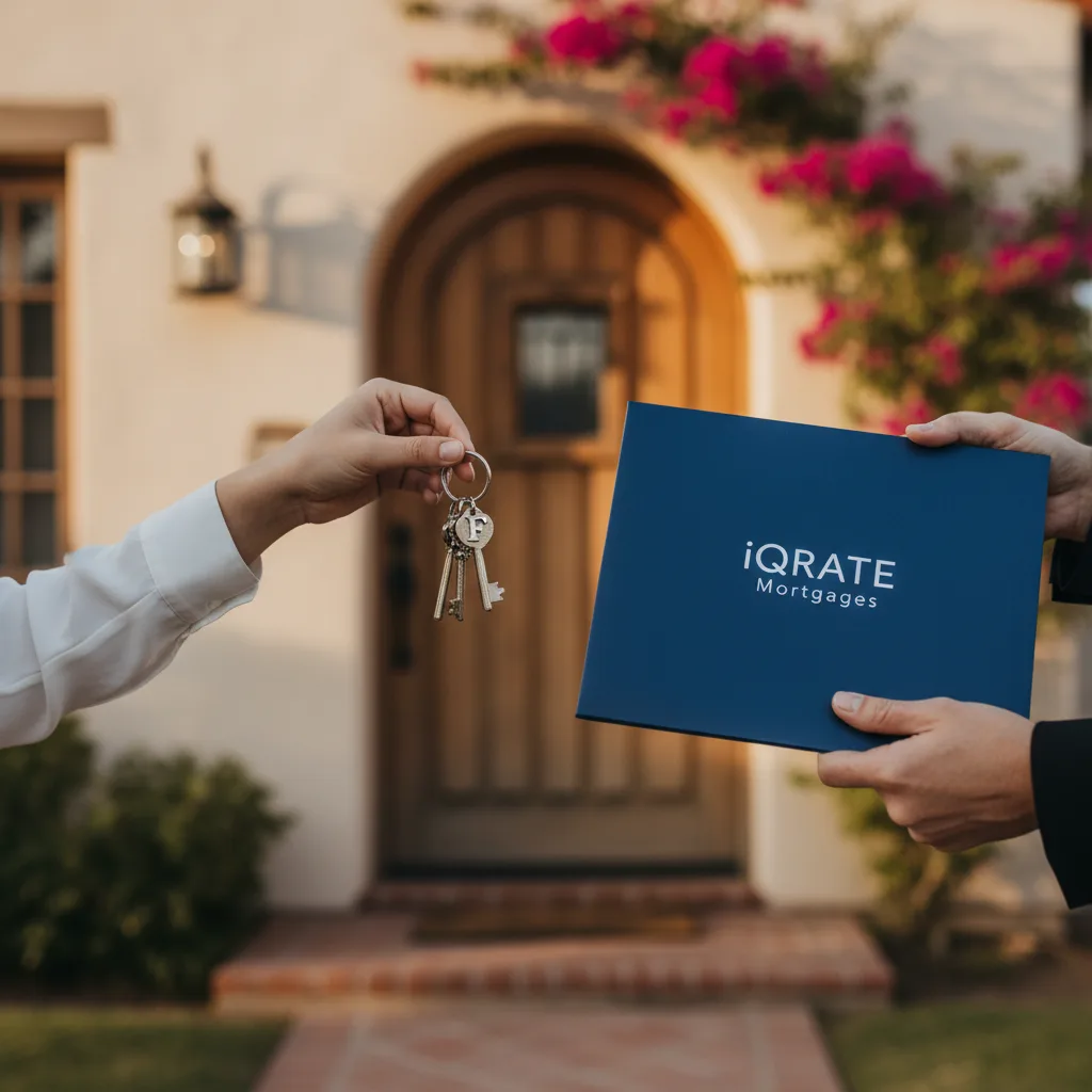 Homeowner reviewing mortgage documents for prepaid expenses