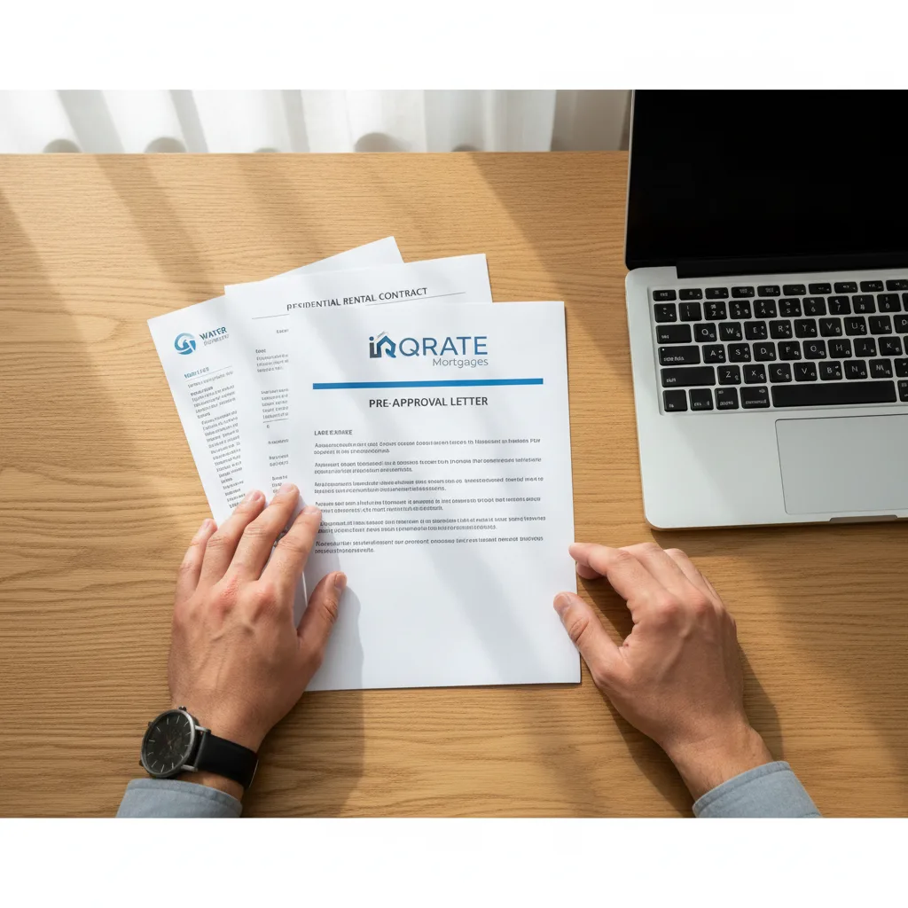 A stack of documents needed for alternative credit history